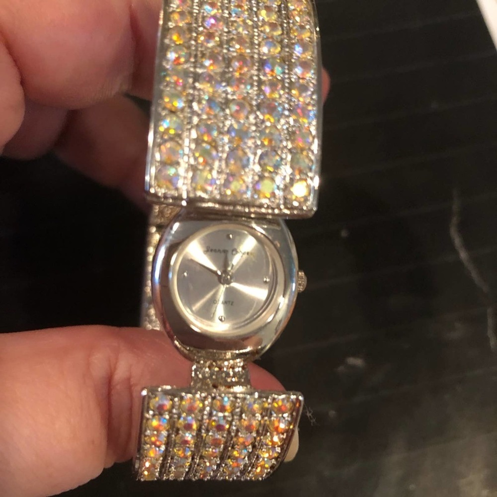 Duchess Collection by Jeanne Cooper Hidden Watch Bangle